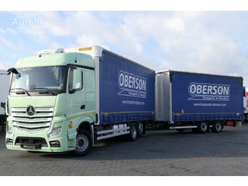 Curtainsider truck MERCEDES-BENZ Actros 2543