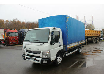 Curtainsider truck Mitsubishi FUSO CANTER 7C15 , HYDRAULIC LIFT: picture 1