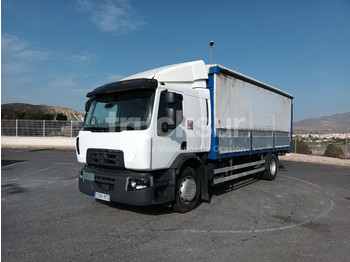 Curtainsider truck RENAULT D18 WIDE 280: picture 1