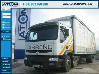 Curtainsider truck Renault 250.16 4x2: picture 1