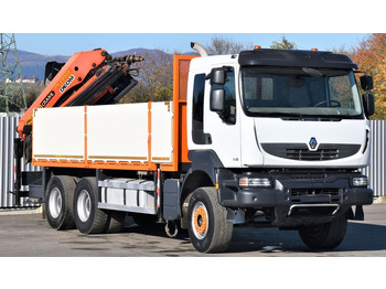 Crane truck Renault Kerax 500 DXI * PK 29002 + FUNK/ 6x4: picture 4