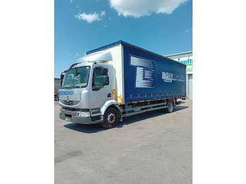 Curtainsider truck RENAULT Midlum 280