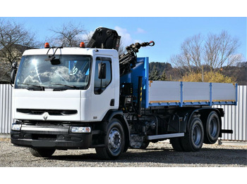 Tipper, Crane truck Renault Premium 320 *KIPPER 6,30m+HIAB 122B-2 DUO: picture 3