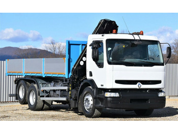 Tipper, Crane truck Renault Premium 320 *KIPPER 6,30m+HIAB 122B-2 DUO: picture 4