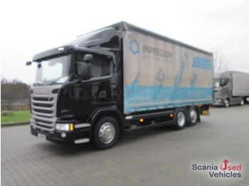 Curtainsider truck SCANIA G 450 DB6x2*4MNA: picture 1