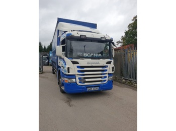 Curtainsider truck SCANIA P230 4X2 CURTAIN SIDE: picture 1