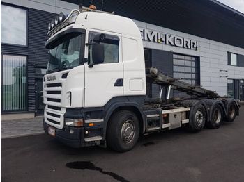 Container transporter/ Swap body truck SCANIA R500 8x2: picture 1