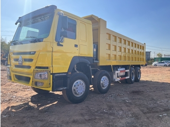 Tipper for transportation of silos SINOTRUK HOWO 371 Dump Truck 8x4: picture 4