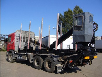 Scania 144 mit kran - Truck