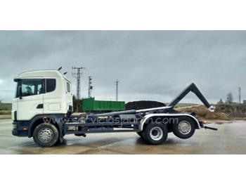 Container transporter/ Swap body truck Scania 6x2: picture 1