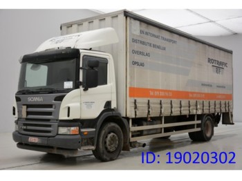 Curtainsider truck Scania P230: picture 1
