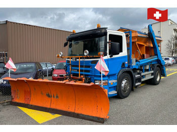 Skip loader truck, Utility/ Special vehicle Scania P310: picture 1