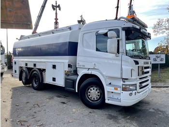 Tank truck Scania P420 6x2 - TANKER / CITERNE - 17.000 Litres - 4 Compartiments - Opti-Cruise - Stokota Aufbau - LIFT + STEERING AXLE: picture 1