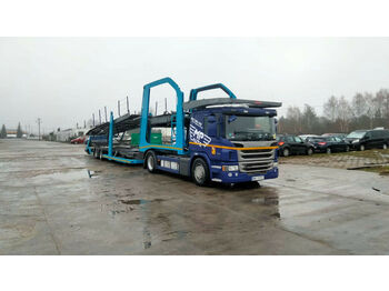 Autotransporter truck Scania P450+EUROLOHR 1.22 EVOLUTION: picture 1