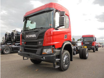 Container transporter/ Swap body truck SCANIA P 450