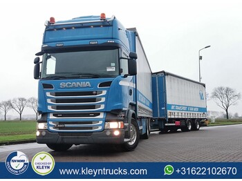 Curtainsider truck Scania R490: picture 1