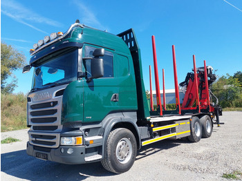 Timber truck SCANIA R 490