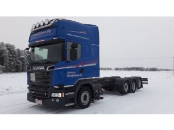 Cab chassis truck Scania R520 LB8x2/4HNB Triple VDL XS30 S 6300: picture 1