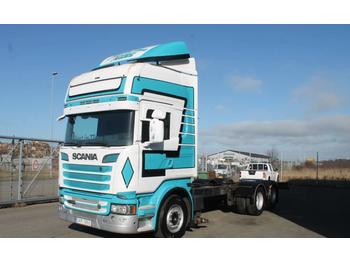 Container transporter/ Swap body truck Scania R730LB6X2HLB EEV: picture 1