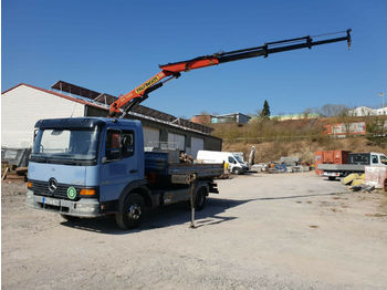 Tipper Mercedes-Benz 818 - Palfinger 7000 - Meiler Dreiseitenkipper