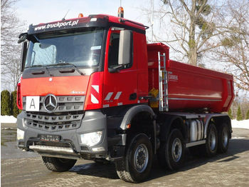 Tipper Mercedes-Benz AROCS 4145 8x6 EURO6 Muldenkipper Carnehl