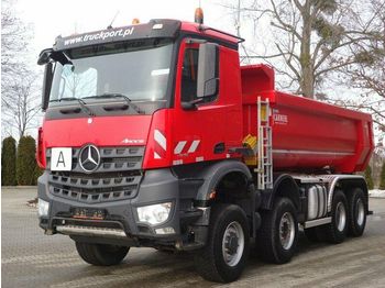 Tipper Mercedes-Benz AROCS 4145 8x6 EURO6 Muldenkipper Carnehl