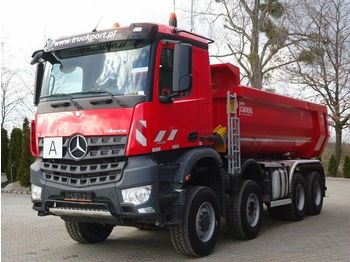 Tipper Mercedes-Benz AROCS 4145 8x6 EURO6 Muldenkipper Carnehl