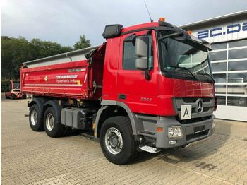 Tipper Mercedes-Benz Actros 2644 K 6x4 Euro 5 Kipper Federbordmatic