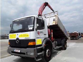 Tipper Mercedes-Benz Atego 1823 Fassi F95