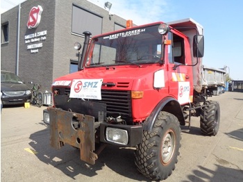 Tipper Mercedes-Benz Unimog 424 frontboard/4 lines