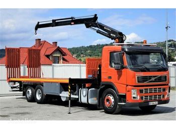 Autotransporter truck, Crane truck VOLVO FM9 300 Darus autószállító: picture 1