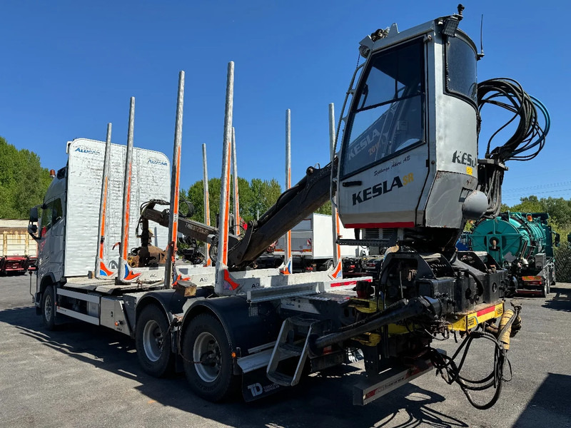 Timber truck, Crane truck Volvo FH 16.750 6x4, Retarder, Timber-truck, 2018 + Crane: picture 9