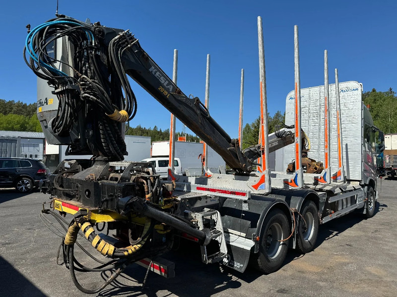 Timber truck, Crane truck Volvo FH 16.750 6x4, Retarder, Timber-truck, 2018 + Crane: picture 11