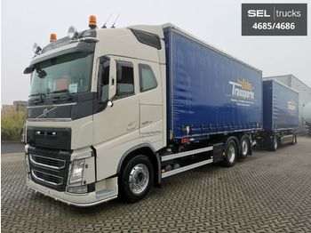 Container transporter/ Swap body truck Volvo FH 500 /Alu-Felgen/Ladebordwand/Standklima /TV: picture 1