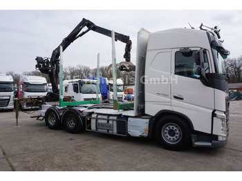 Timber truck, Crane truck Volvo FH 500 Globe LL 6x4 Palfinger M100Z96 *VEB+/AHK: picture 2