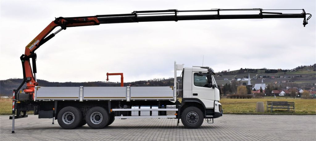 Crane truck, Dropside/ Flatbed truck Volvo FMX 370 PRITSCHE 6,70m *PK 22002-EH+FUNK/6x4: picture 5