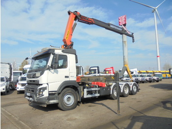 Hook lift truck, Crane truck Volvo FMX 450 8X4 TRIPLE: picture 1