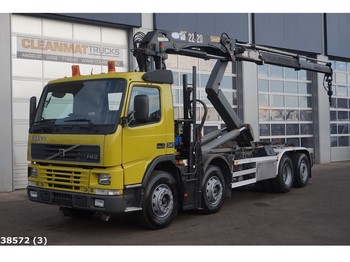 Hook lift truck Volvo FM 12.340 HMF 22 ton/meter laadkraan: picture 1