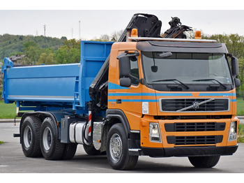 Crane truck, Tipper Volvo FM 400 Kipper 5,20m*HIAB 144 ES-3 HIDUO/FUNK*6x4: picture 4