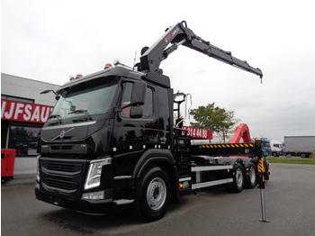 New Hook lift truck, Crane truck Volvo FM 420 8X2 TRIPLE E6-D: picture 1