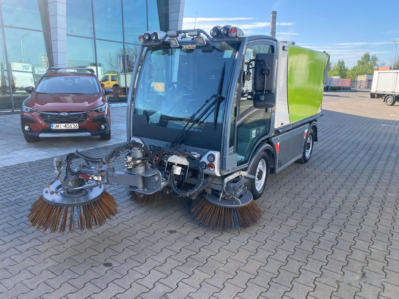 Road sweeper Boschung S3 Sweeper / EURO5 / 4X4 / NICE CONDITION / WORKS GREAT: picture 11