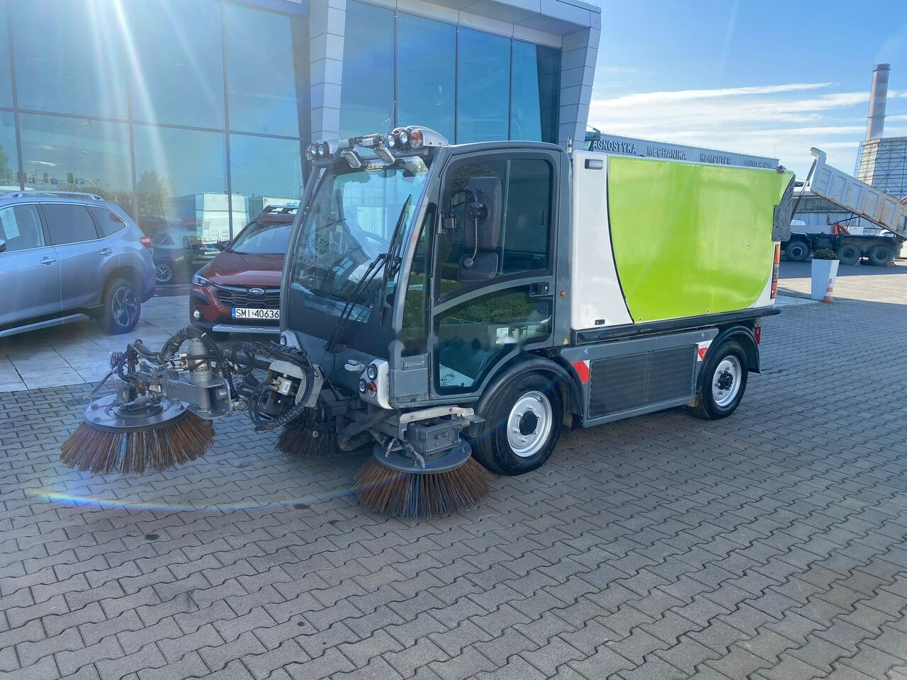 Road sweeper Boschung S3 Sweeper / EURO5 / 4X4 / NICE CONDITION / WORKS GREAT: picture 10