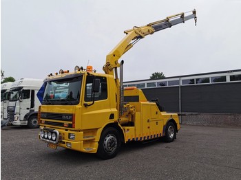 Tow truck DAF CF65-250 4x2 Euro2 - Falkom FAW7500 - Pallfinger PK19000-3 - ABOMA 02/2021 ! (V267): picture 1