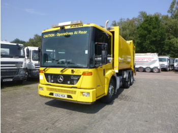 Garbage truck Mercedes Econic 2633 6x4 RHD Euro 5 EEV Faun Variopress refuse truck