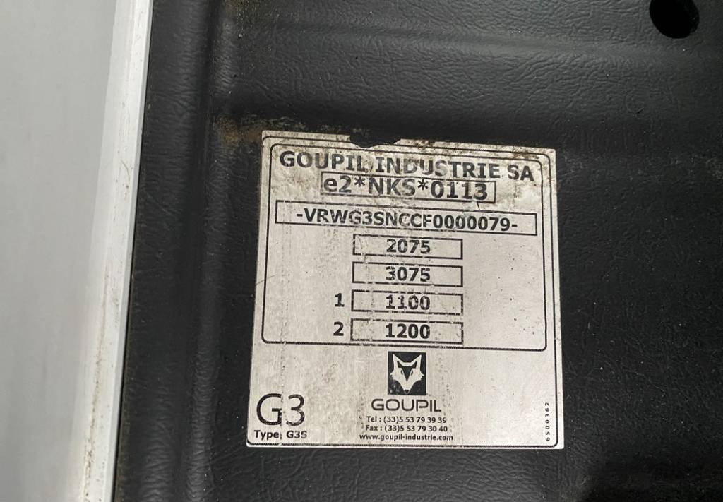 Electric utility vehicle Goupil G3 Electric UTV Utility Vehicle Closed Box: picture 16