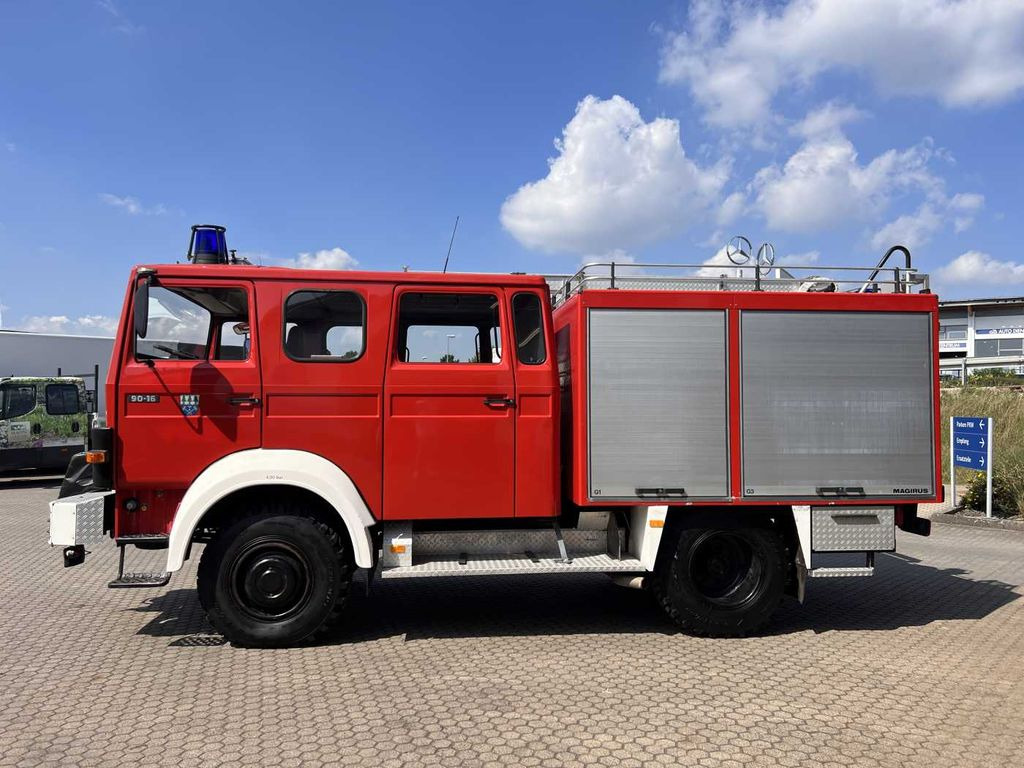 Fire truck Iveco 75-16 AW 4x4 LF8 Feuerwehr Standheizung 9 Sitze: picture 6
