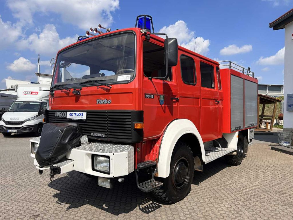 Fire truck Iveco 75-16 AW 4x4 LF8 Feuerwehr Standheizung 9 Sitze: picture 2