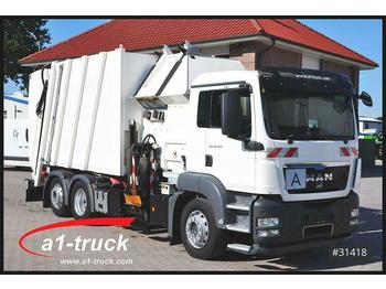 Garbage truck MAN TGS 26.320 6x2-2 BL Faun 528   Guter Zustand !: picture 1