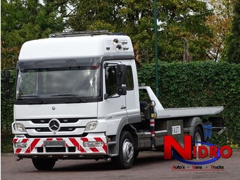 Tow truck Mercedes-Benz ATEGO 1328 TOWTRUCK, 10 TM CRANE, WHEEL-LIFT, WINCH: picture 1