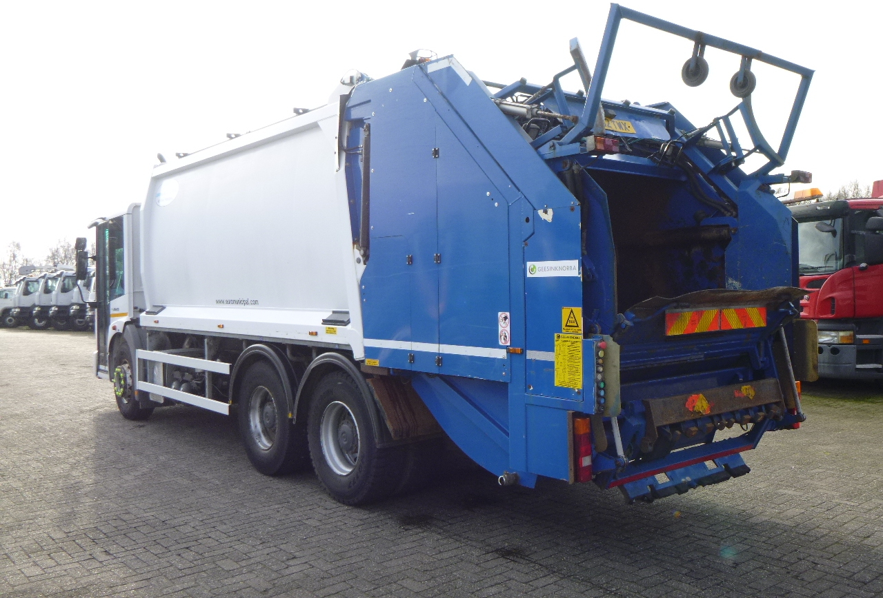 Garbage truck Mercedes Econic 2629 6x4 RHD Euro 5 EEV Geesink Norba refuse truck: picture 3